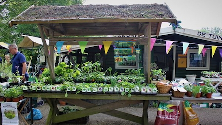 Tuinmarkt Ridderspoor Tuinvereniging T